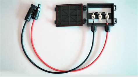 how to mount junction box solar|waterproof solar connection box.